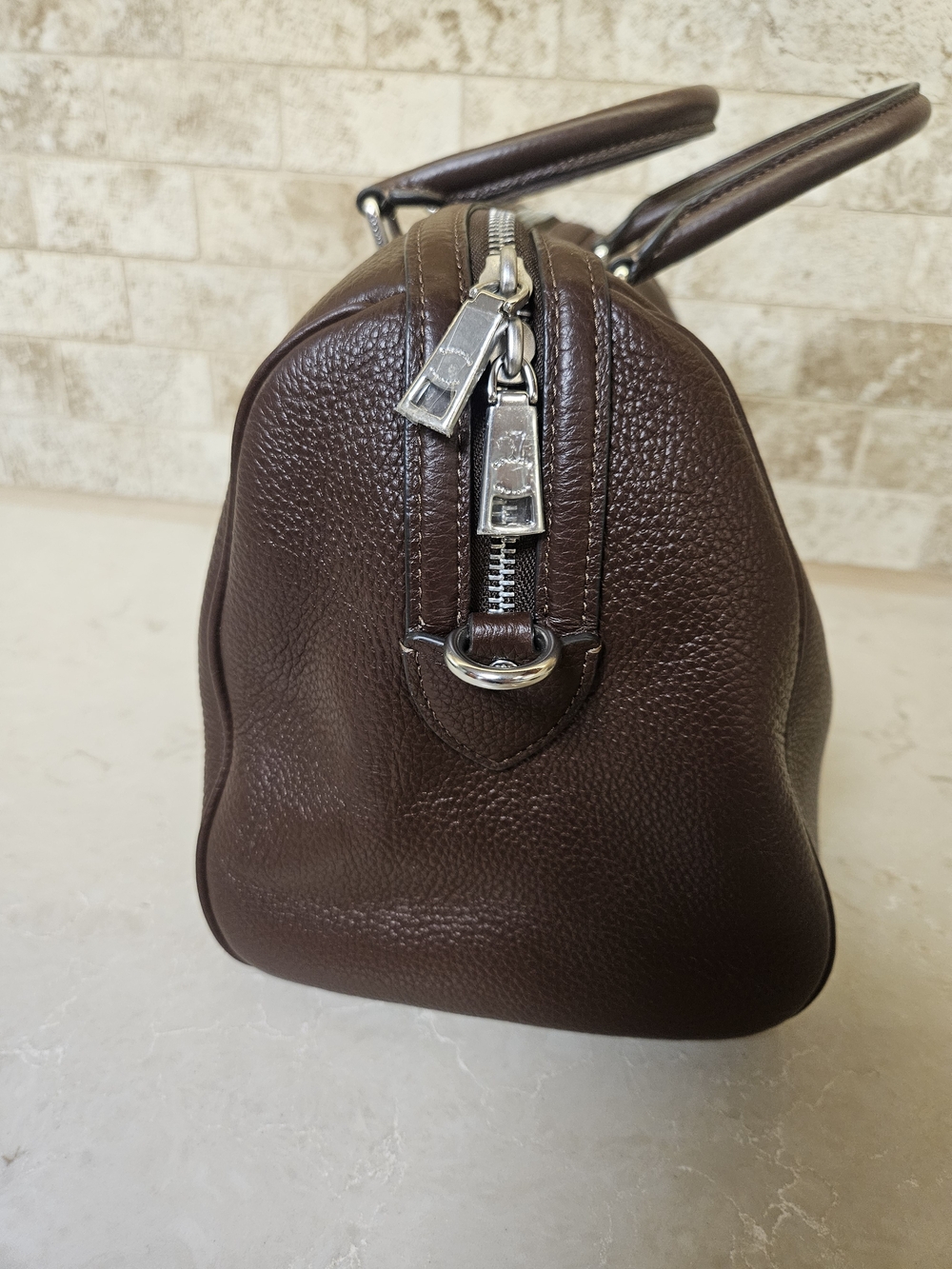 Coach Large Rowan Satchel in Maple - Picture 3 of 9
